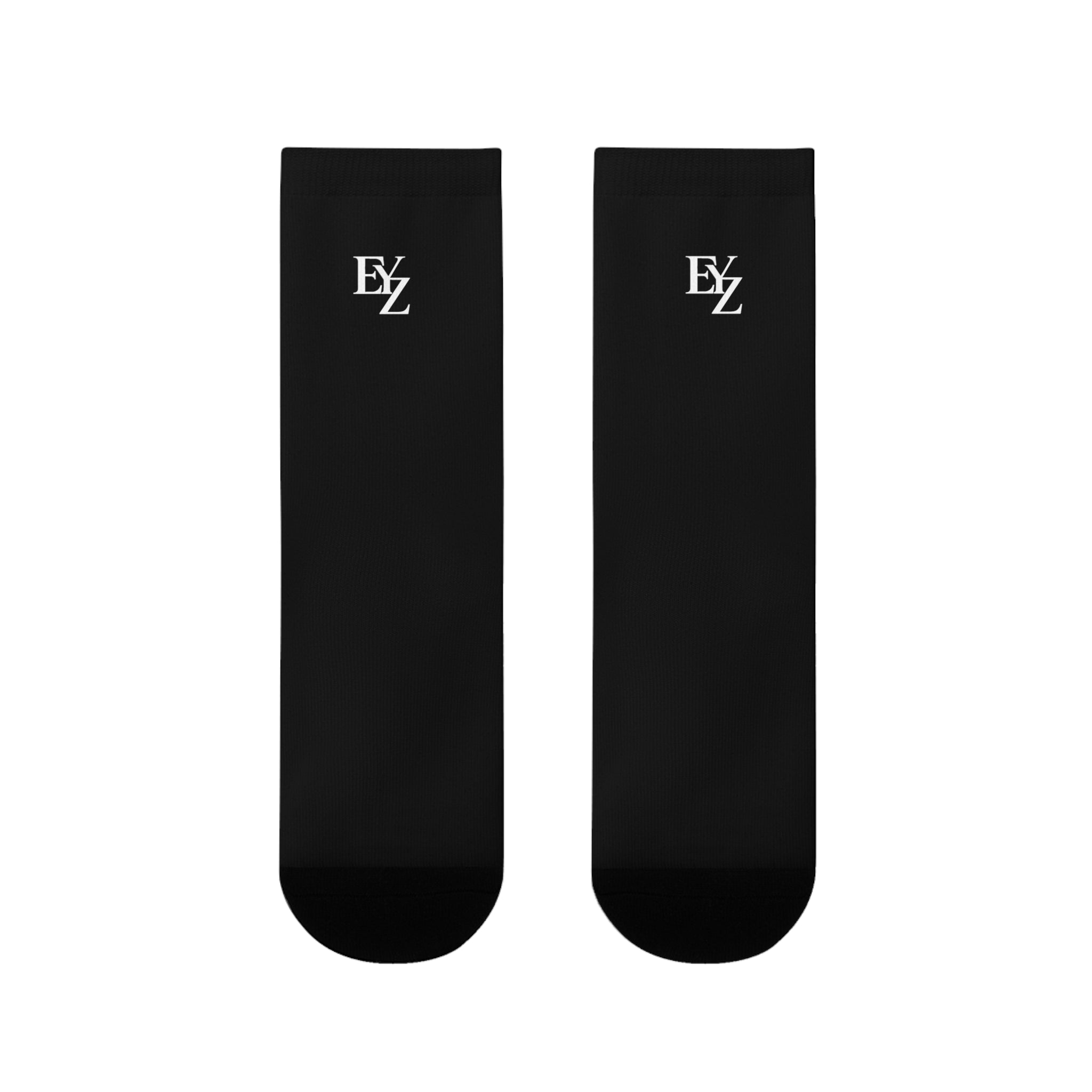Essential Black Crew Socks