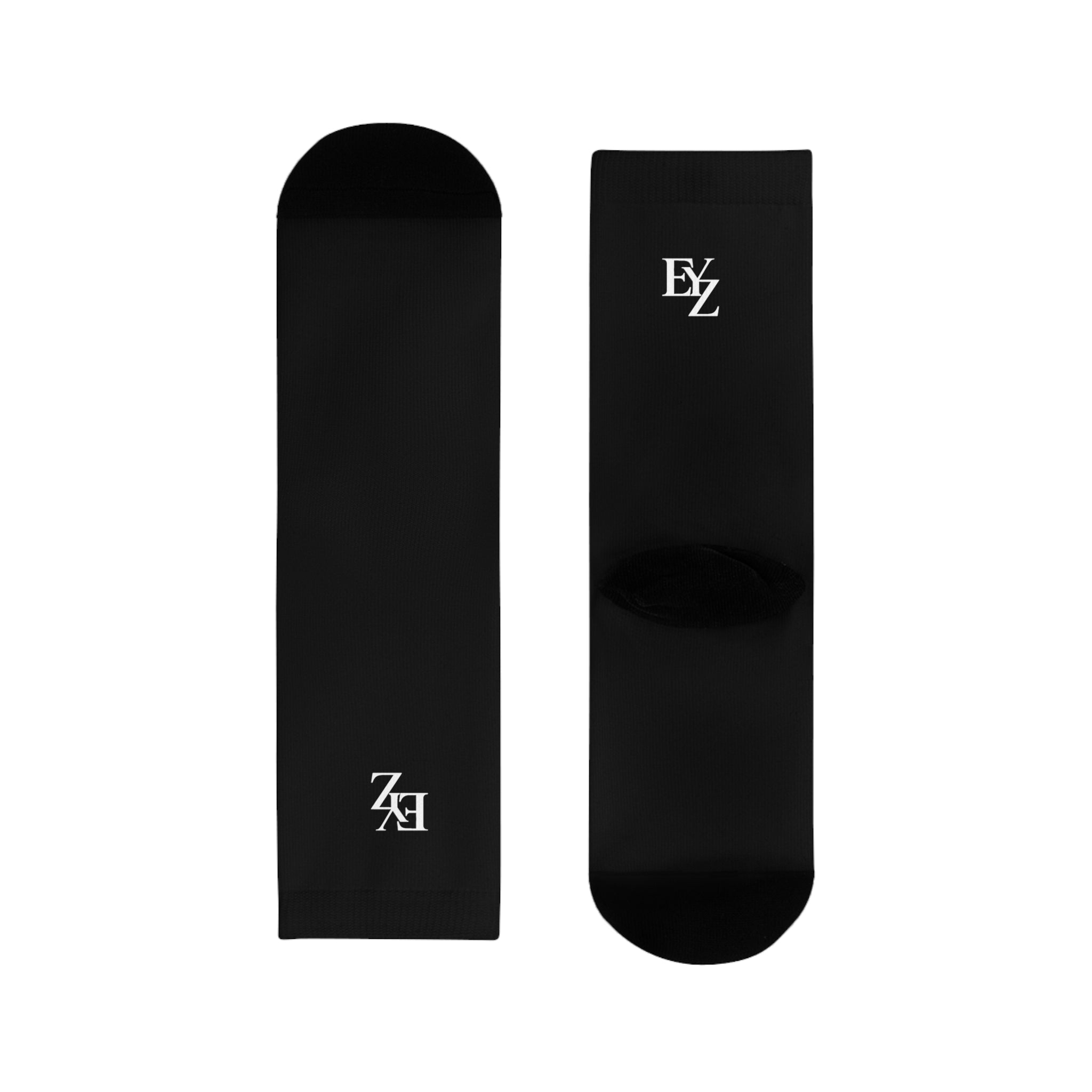 Essential Black Crew Socks