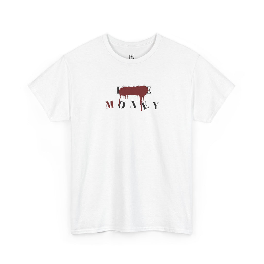 'No Love – Money' Heavyweight Tee